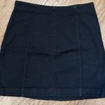 Free People Modern Femme Mini Skirt in Black Sz 6 EUC $50R Photo 3