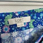Loft NWT Linen Blend Floral Ruffle Wrap Skirt - Size 00 Petite Photo 6