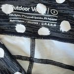 Outdoor Voices 3/4 Flex Legging Black White Polka Dot Size Small Photo 3