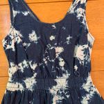 Forever 21  Tie Dyed Denim Summer Dress, Open Back, Size  S Photo 7
