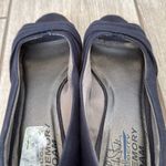 Life Stride ‎ Velocity Memory Foam Peep-Toe Wedge Sandals 7.5 Navy Blue Photo 8