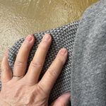 Talbots T by  size L sweatshirt cardigan side zipper. Causal Neutral. Photo 2