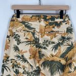 Anthropologie ‎ Chino Stretch Relaxed Fit Pants Tropical Floral Print 25 Petite Photo 6