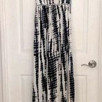 H&M NWT Black & White Tie Dye Maxi Dress Photo 0