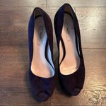 Prada Purple Suede Heels Photo 9