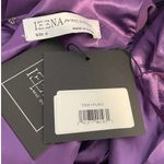 Mac Duggal NEW Size 0 Style 55951 Purple One Shoulder Chiffon A-Line Tent Dress Photo 3