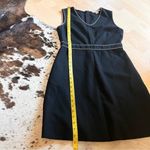 Diane Von Furstenberg Diane‎ von Furstenberg Black Leelou Braid-Trim Dress Photo 7