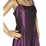 NWT Vintage Scott McClintock Bridesmaid Maxi dress glittering burgundy size 12 Photo 5