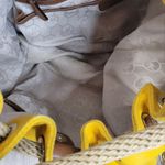 Michael Kors Canvas Bag with Rope Handles Yellow Photo 9