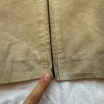 Sonoma Life + style suede leather (100%) Tan Jacket Photo 6