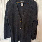 Sag Harbor  Gray Cardigan Size Small Photo 0