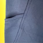 Patagonia  Womens Size Medium‎ Active Long Shorts Pockets Navy Blue Activewear Photo 4