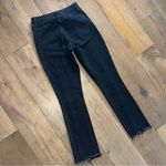 Abercrombie & Fitch Abercrombie high-rise skinny curve love 4 27 Black Split front Photo 1