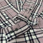 Duluth Trading Company  xl purple flannel long sleeve button up shirt Photo 9