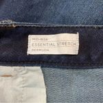 Lane Bryant  mid rise essential stretch bermuda shorts dark wash Photo 3
