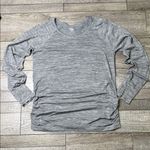 Athleta  Heather Gray Long Sleeve Top Photo 0