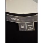 Vince  Women's Black Sleeveless‎ Silk Blend Top Blouse Medium M Photo 2