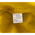 Alex Marie  Dress Womens 10 Golden‎ Yellow Nadia Tiered Lace Sheer Guipure Lace Photo 6