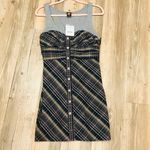 Free People NWT  Fall Picnic Plaid Sheath Dress Sz 0 Photo 5