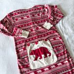 Little Blue House by Hatley Fair Isle Bear Adult Union Suit Photo 10