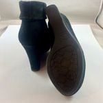Gianni Bini GB  Black Suede Fold Over Booties Photo 3
