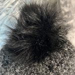 Ski Lodge Winter Cap Faux Fur Trim Acrylic Hat Black Glam Photo 10
