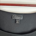 Dress Barn Elegant Black Sheer Long-Sleeve Dress with Sequin Cuffs — Size 20 Photo 1