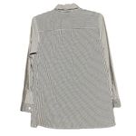 J. Jill Woman's Striped Casual Button Down Petite Dress Shirt Size XSP Gray Photo 5