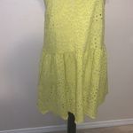 NWT Valentina Naldi Yellow Tied Straps Cami Peplum Tank Top made in Italy Size XL Photo 2