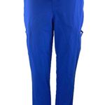 FIGS  Women's Blue Drawstring High Rise Straight Medical Scrub Pants Size XS Photo 0