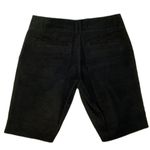 Michael Kors NWOT ~ Ladies Black Corduroy Walking Shorts ~ Size 6 ~ Cotton Blend Photo 1