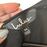 Lulus Black Long Sleeve Fitted Casual/Dressy Long Midi Dress Women Sz M Photo 5