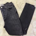 AGOLDE Nico High Rise Slim Jeans Cassette Black Size 27 Photo 4
