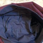 Athleta Movetes stretch skort/skirt navy with red mini dot pattern M Photo 8