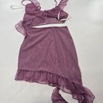 MORE TO COME Payton Ruffle Dress in Pink Photo 0