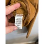 Abound  Women's M Brown Mock Neck Pullover Textured Fleece‎ Sweatshirt Photo 2