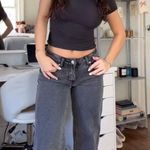 Edikted Raelynn Washed Low Rise Jeans Size: XS Photo 0