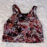 Lululemon Wunder Train Long Line Bra C/D Color;Urbantricity Multi Size 8 EUC Photo 3