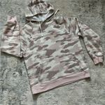 SO Camouflage Hoodie Sweatshirt in Pink Tones Size L Photo 8