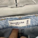 Abercrombie & Fitch High Rise Rigid Pockets Denim Mini Skirt Women’s Sz 30 Photo 6
