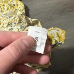 SheIn White & Yellow Floral Sunflower Print Sleeveless Dress Size S Photo 4