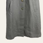 Vintage Karner Alpaca Wool Gray Long Coat Size L Size L Photo 5