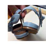 Tabitha Simmons Blue Slingback Bow Flats Sz. 36 (US 5.5) Photo 7