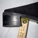 Stuart Weitzman 90s Y2K Vintage Block Heel Fur Zebra Chocolate Brown Mules Sz 8B Photo 11