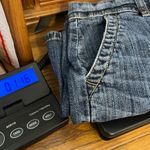 Liz Claiborne  Classic Denim Jean Shorts Women’s Size 16 Button Flap Back Pockets Photo 8