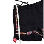 Johnny Was Sascha Embroidered Black Shorts NWT Size S Boho Festival Cupra Blend Photo 8