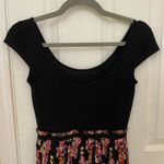 Xhilaration High Low Dress with Pleated Floral Skirt Photo 6