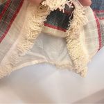 Chelsea & Theodore Striped Shift Fringe Hem Dress size 12 Multiple Photo 7