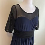Kiyonna Twirl and Swirl Cocktail Dress Navy Black Size undefined Photo 6
