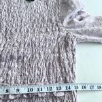 Wrong Side Of Right mauve smocked tiered modest 3/4 sleeve maxi dress XS Photo 5